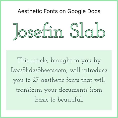 27 Most Aesthetic Fonts on Google Docs (With Screenshots)