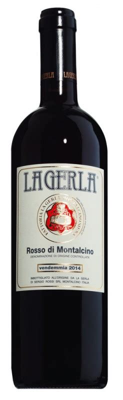 Rosso di Montalcino DOC, Rotwein, La Gerla, 0,75 l, Flasche | GOURMET ...