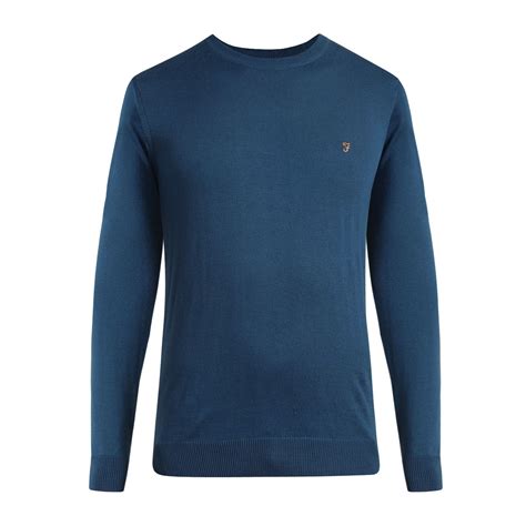 Buy Men Royal Blue Solid Long Sleeve Sweaters Online - 647536 | The ...