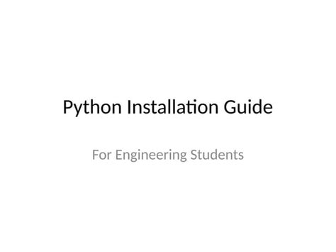 Python Installation Guide 的图像结果