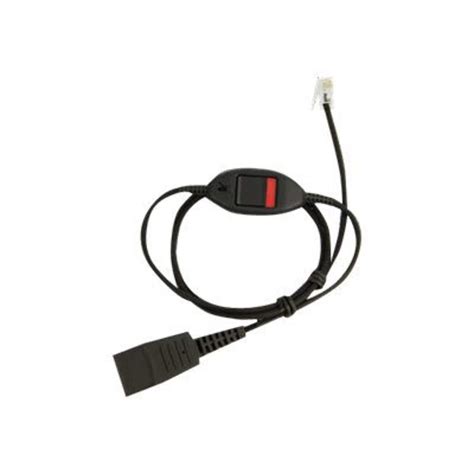 Jabra ® 2520194 Quick Disconnect Mute Supervisory Cord for 8800-01-20 ...