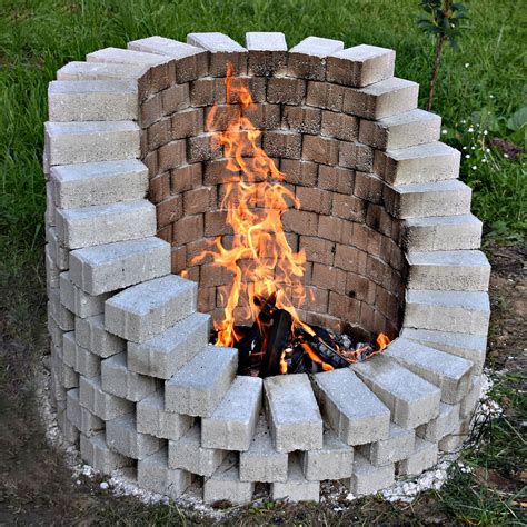 Diy Fire Pit With Concrete Blocks at Mary Wilber blog
