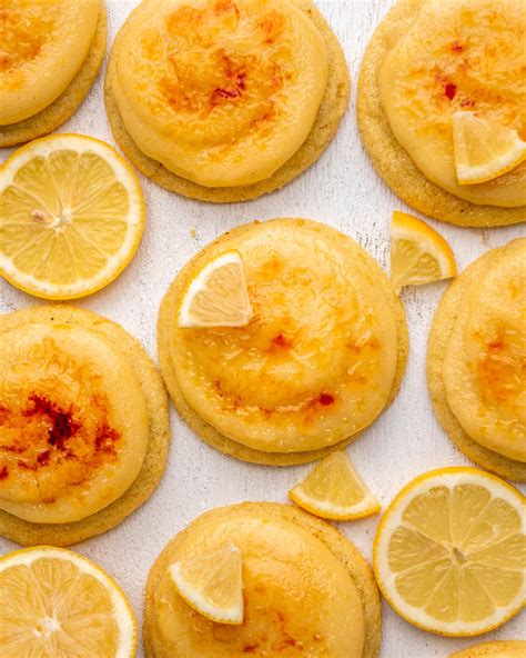 Lemon Crème Brûlée Cookies Recipe - In Bloom Bakery