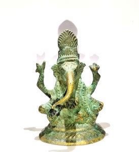 ank Lord Ganesh Murti for Pooja at Home and mandir Size -8.5 cm H,5 cm ...