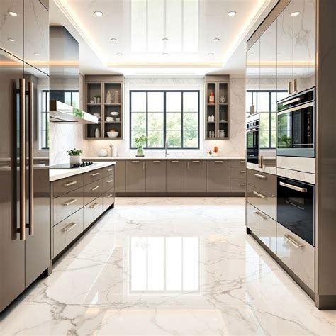 20 Marble Kitchen Floor Ideas That Feel Timeless