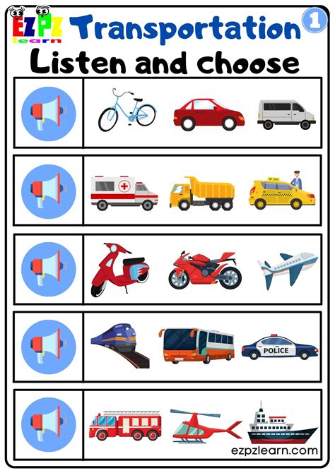 Transportation Worksheet 的图像结果
