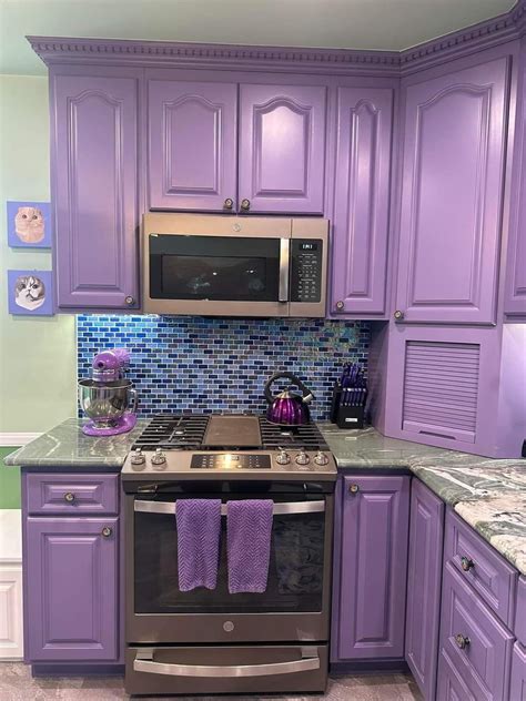 Pin by Gypsy ☯️🌙🕉 Zen on PuRp!€ | Purple kitchen, Dream house decor ...