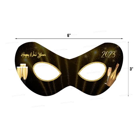 PSI New Year Theme Customized Eye Mask | Birthday party decoration ...