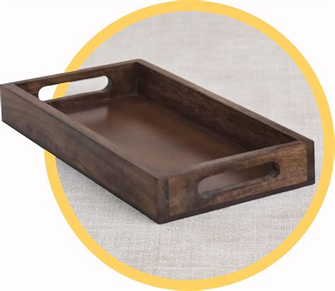Xyloid Serving Tray with Handles | Kitchen Tray | Gift Item | Hamper ...