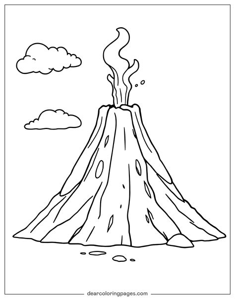 Volcano Coloring Pages - 12 Free Printable Coloring Pages