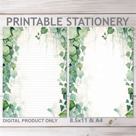 Buy Printable Border Design for A4 Size Paper Online In India - Etsy India