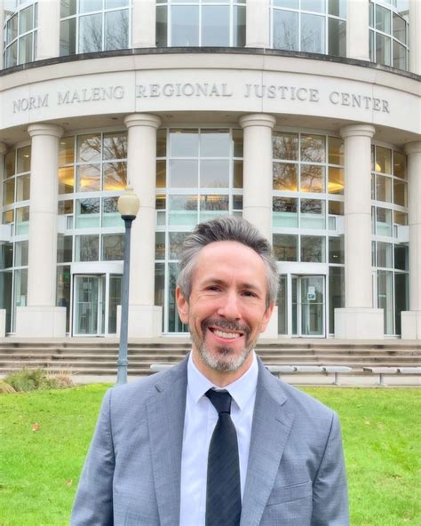 I started my judicial career 8 years ago at the Maleng Regional Justice ...