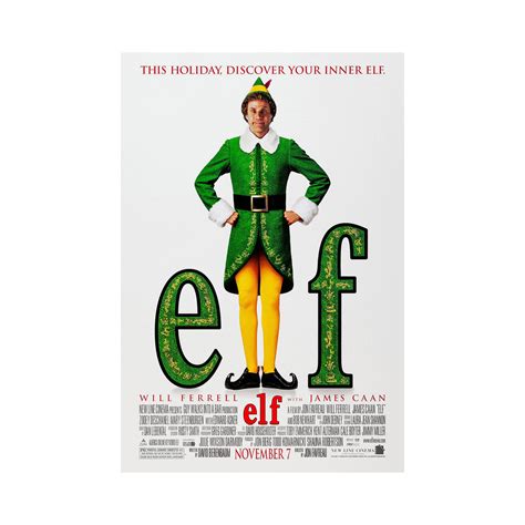 Elf Movie Poster Quality Glossy sold by Three-Piece Lyndsay | SKU ...