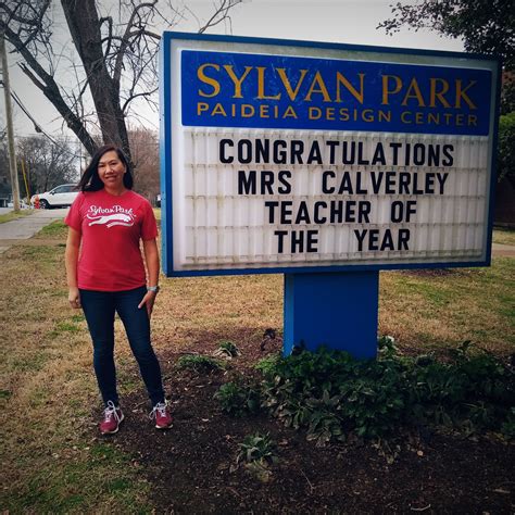 Congratulations Ms. Calverley! – Sylvan Park Paideia Elementary School