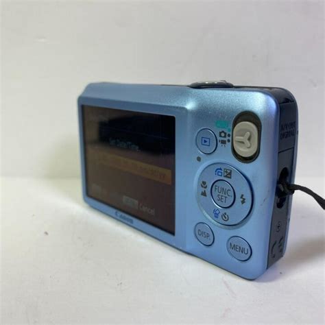 Canon PowerShot SD1300 IS ELPH 12.1MP Blue Digital... - Depop
