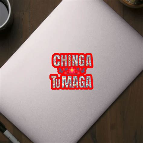 Chinga Tu MAGA Anti Trump Sticker, Car Magnet - Fight Oligarchy