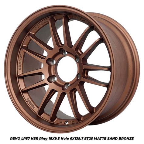 Jual velg mobil fortuner REVO LP57 HSR R18X95 H6X139,7 ET25 MATTE SAND ...