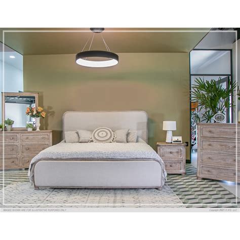 International Furniture Direct Nizuc Bedroom Collection IFD2241DSR ...