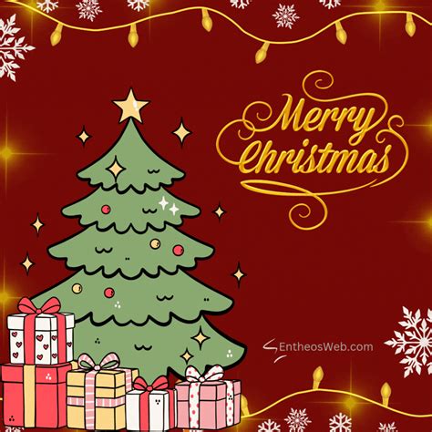 Free Animated Merry Christmas GIF & Mp4 with Music » EntheosWeb