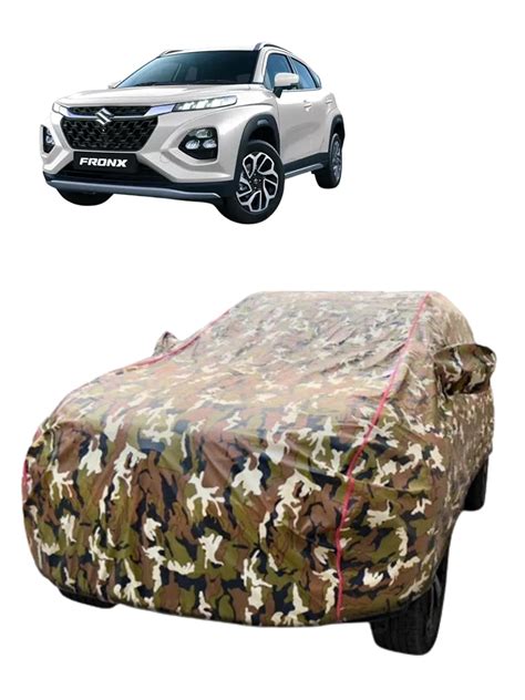 OTTO 1 Car Body Cover Compatible with Fronx | Style : Jungle | 100% ...