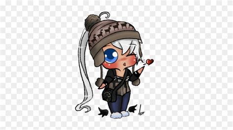 Chibi Blowing Kiss By Silveronwolf On Clipart Library - Draw A Chibi ...