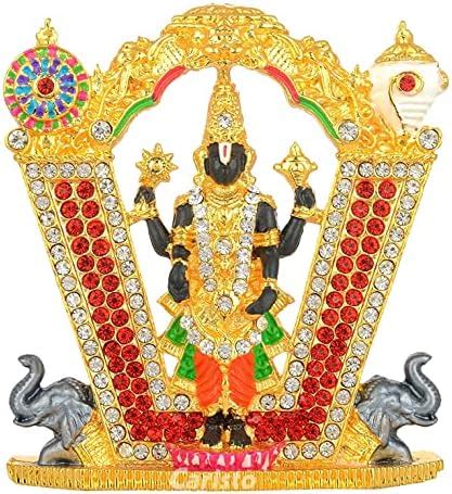 Buy Caristo Tirupati Balaji Idol | Lord Venkateswara Idol (ID-187 ...