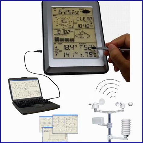 Weather Station Imported - Professional Touch Screen Weather Center ...
