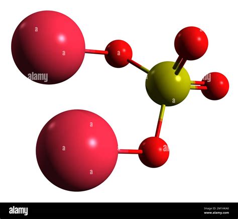 Anhydrous Sodium Sulfate Structure