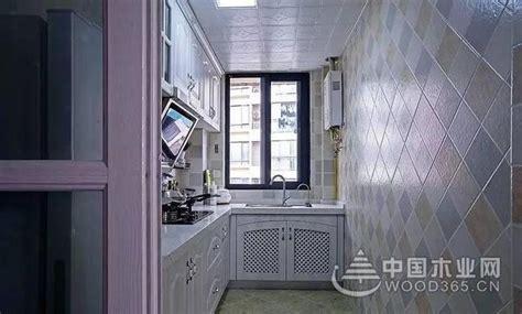 美式地中海风格，78平米超小户型复式公寓装修效果图-中国木业网