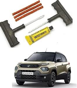 Auto Addict 6 Pieces Car and Bike Auto Tubeless Tire Tyre Puncture ...