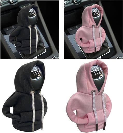 Amazon.com: JOYCOURT Car Gear Shift Hoodie, Fashionable Gear Shift Knob ...