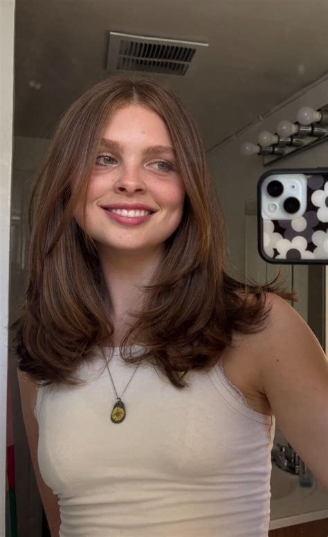 Face Framing and Long Layers in 2025 | Hair lengths, Medium length hair ...