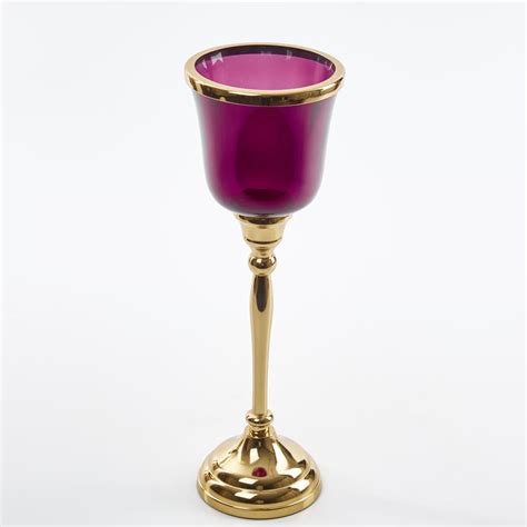 Buy Maya Neale Glass Pedestal T-Light Holder from Home Centre at just ...