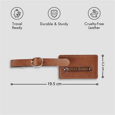 Buy Custom Luggage Tags | Personalized Luggage Tags | The Black Box Co.