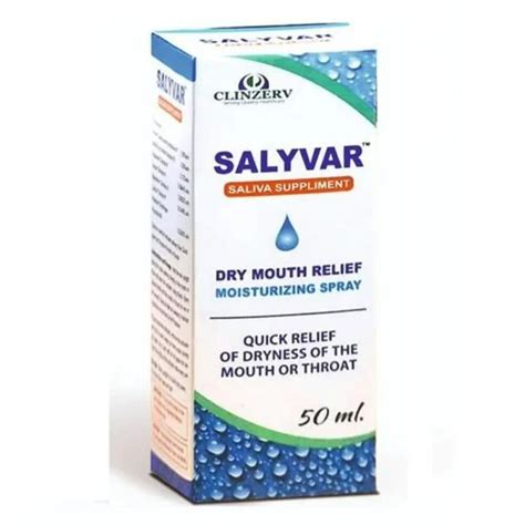 Salyvar Saliva Mouth Spray | Uses, Side Effects, Price | Apollo Pharmacy