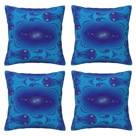 Home Throw Pillow Covers Two Sides Printed water-rings- Decor Sofa Living Room Bed Couch Car Set ...