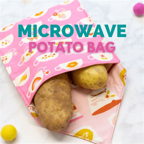 Microwave Potato Bag Pattern | Make Perfect "Baked" Potatoes - Sweet Red Poppy