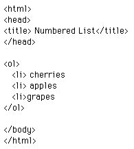 Image result for Very Complex List in HTML