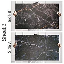Store2508 Flat Lay Flatlay Tabletop Photography Backdrop Pack of 2 ...