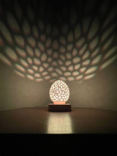 3D Printed Tea Light Lamp + Remote | Multi-Colored LED | Hexentrix 3D