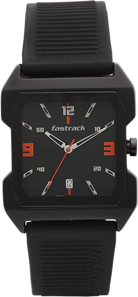 Fastrack Black Dial Analog Watch for Men -NR3272NL01 : Amazon.in: Fashion
