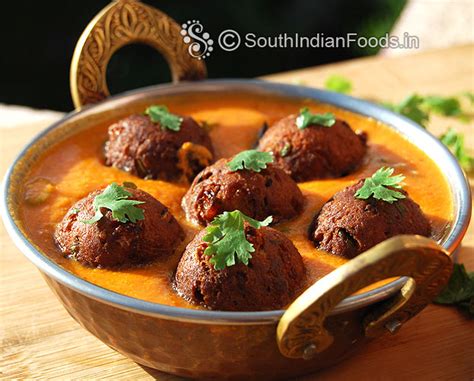 Gulab jamun kofta curry -How to make-step by step photos