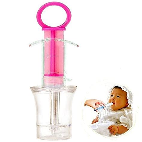 Futaba Needle Design Baby Liquid Medicine Feeder - Pink : Amazon.in ...