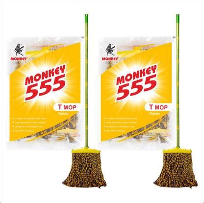 Monkey 555 Monkey 555 T-Mop-2 Wet & Dry Mop Price in India - Buy Monkey ...