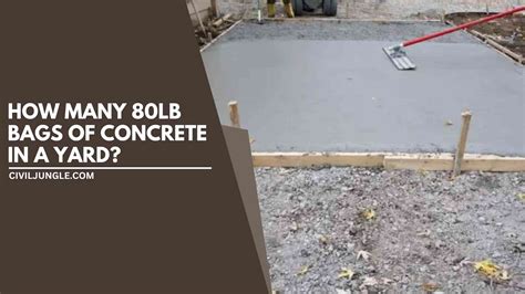Calculating Concrete Needs: How Many Bags for Your Project?