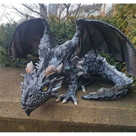 2022 New Squatting Dragon Sculpture-Dragon Guardian, | Ubuy India