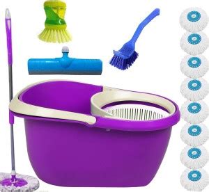 V-MOP UNBREAKABLE MOP BUCKET - Z3357 Mop Set, Floor Wiper, Toilet Brush ...