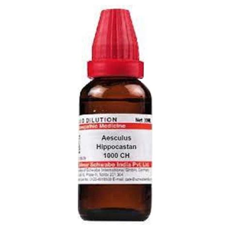Buy Dr.Willmar Schwabe Aesculus Hippocastan 1000 CH Dilution, 30 ml ...