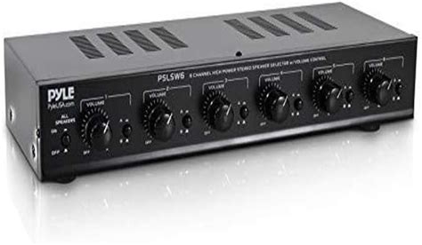 Pyle 6 Channel Speaker Selector Switch - Multi Zone India | Ubuy