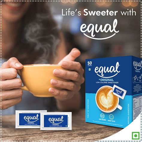 Buy EQUAL ORIGINAL LOW CALORIE SWEETENER SUGAR FREE LOW CALORIES SUGAR ...